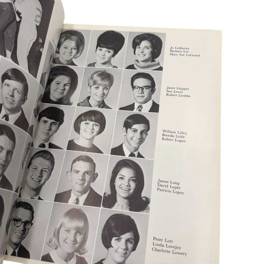 Lon Morris College Alexandra Yearbook 1968 Kilgore Texas Junk Journal Crafts - Picture 5 of 5